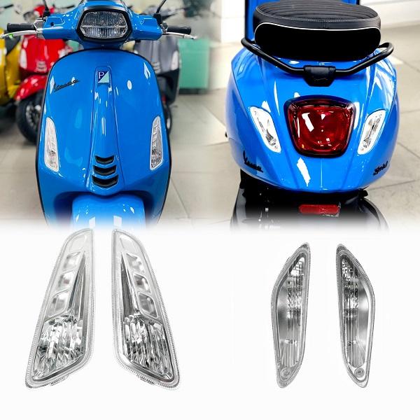 Bộ Xi Nhan Trước Sau Cho Vespa Sprint Primavera Ko Bóng