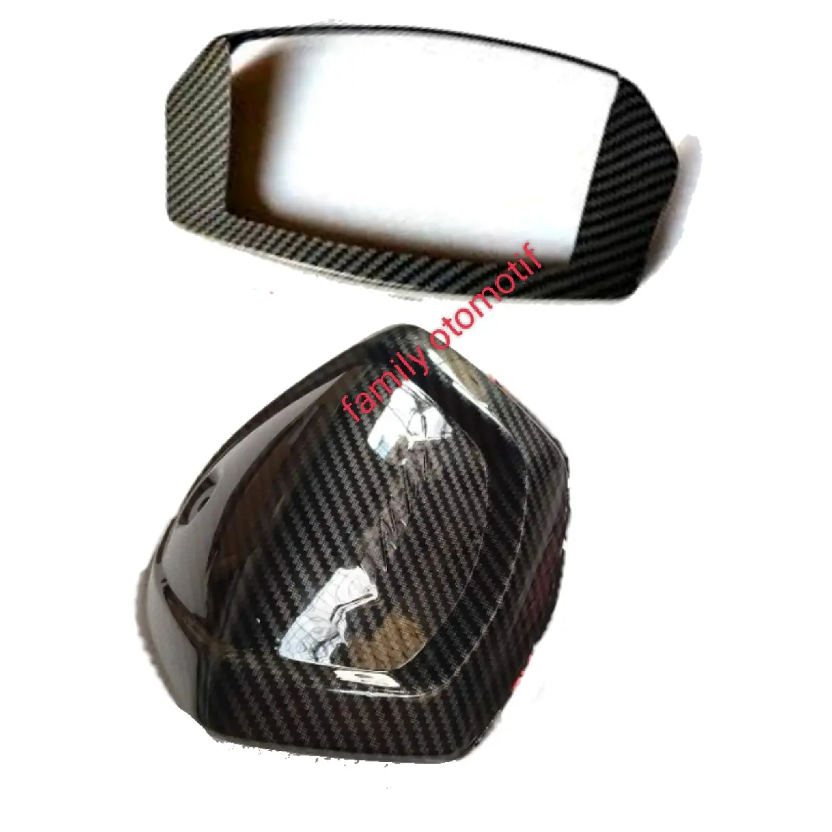 cover stang Nmax new carbon Zoro + bonus emas 24K/ cover spido Nmax new carbon Zoro