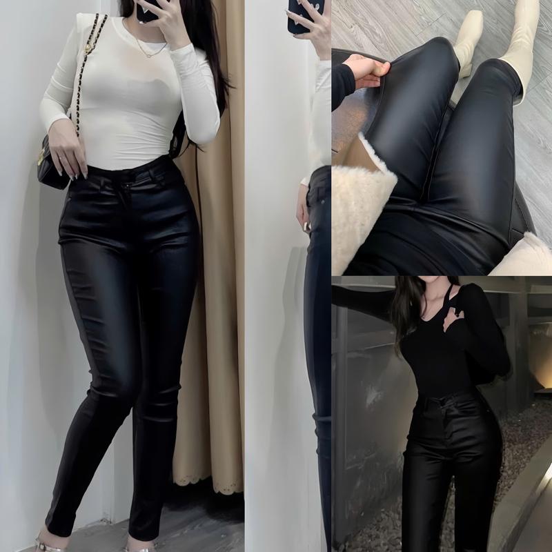 Quần da ôm trơn NCA Clothes - Q888 Pants Voi