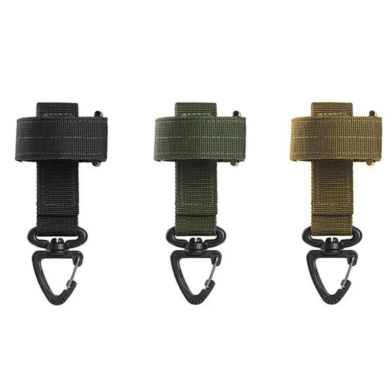 Multi-purpose Nylon Gloves Hook Work Gloves Safety Clip Outdoor Tactical Gloves Climbing Rope Anti-lost Hanging AH Buckle