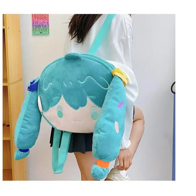(COD) Tas Hatsune  tas Selempang Wanita Anak anak Fashion Motif Kartun Tas Boneka Tas Tangan Tas ransel SUPERMALL88 Bag 6