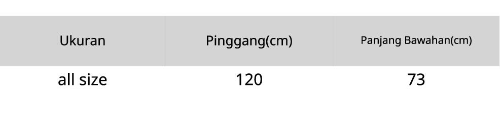 ROK PLISKET MIDI 7/8 KOREAN STYLE