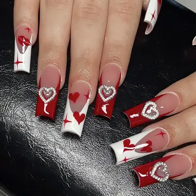 Valentine's Day Nail Art