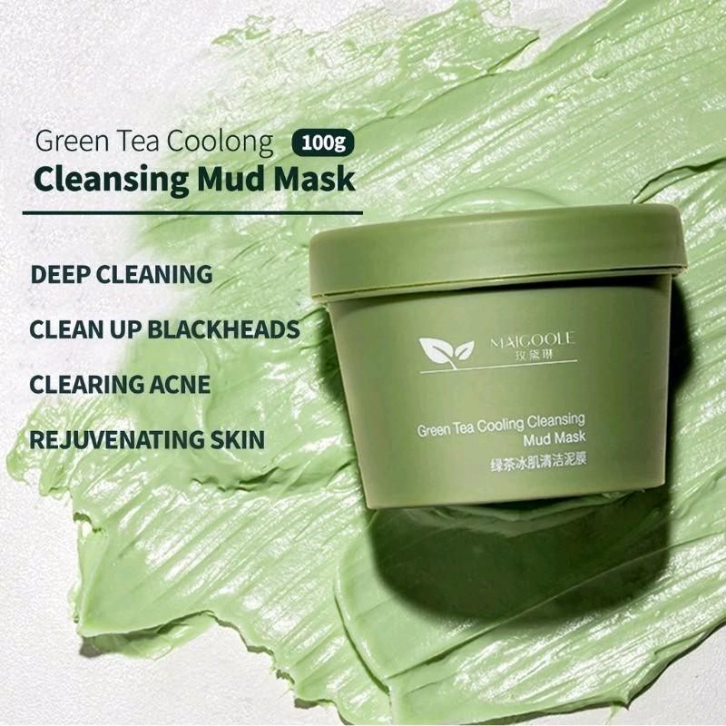 MASKER LUMPUR GREEN TEA / MUD MASK GREENTEA 3