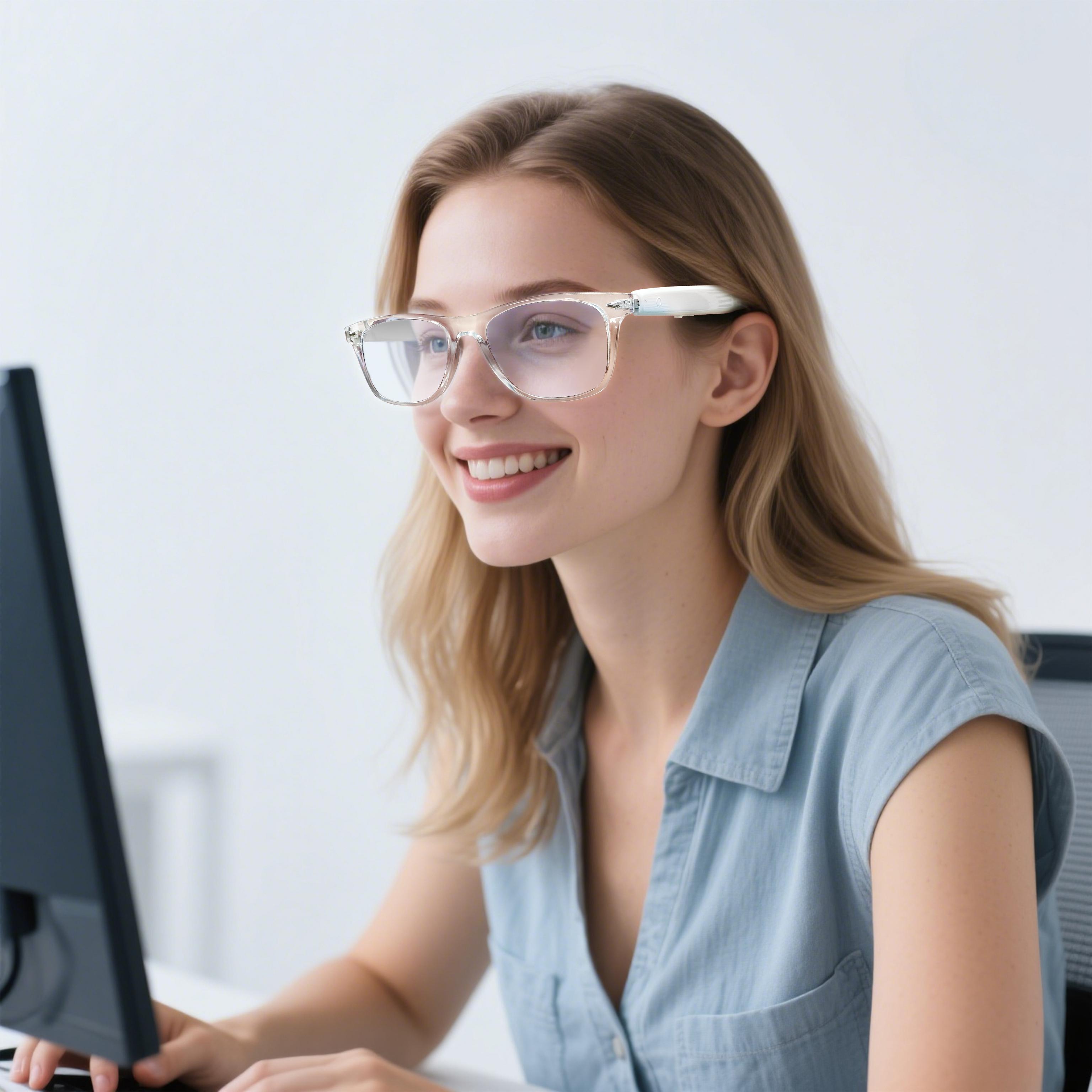 AI Intelligent Translation Glasses Sunglasses Remote Control Music Eyewear Waterproof Eyeglasses - Image 3