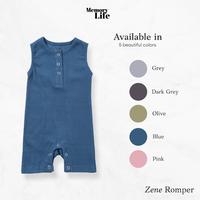 Gambar MemoryLife - Zene Romper | Bodysuit Romper Premium Anak Bayi Perempuan & Laki Laki Unisex Umur 3 Bulan - 12 Bulan - Grey, 6M dari MemoryLife Shop Kota Administrasi Jakarta Utara 3 Tokopedia