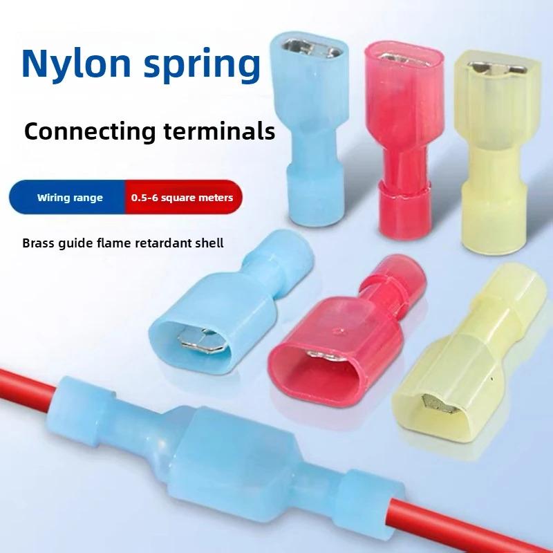 Đầu Nối Dây Cáp Nữ Nylon, 50 Cặp, FDFN / MDFN1.25 / 2 / 5.5-250 ...
