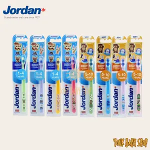 Jordan Kids Buddy Sikat Gigi Anak 1-10 Tahun Soft Toothbrush 1 Pcs