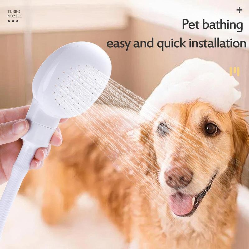 Product Introduction of Shower Head Extension, 1 Count Quick Connect Faucet Extension Shower Head, Multifunctional Connector  Shower Head for Home Bathroom Balcony Garden 3