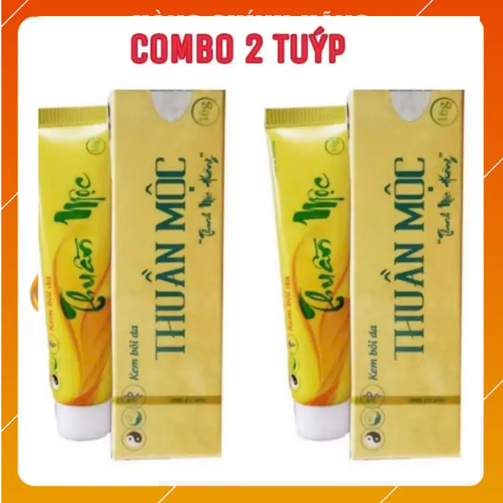 [ COMBO 2 Hộp Giá Sỉ ] Kem bôi da thuần mộc Thanh Mộc Hương ngừa rôm sảy, hăm da, chàm sữa 16g chính hãng