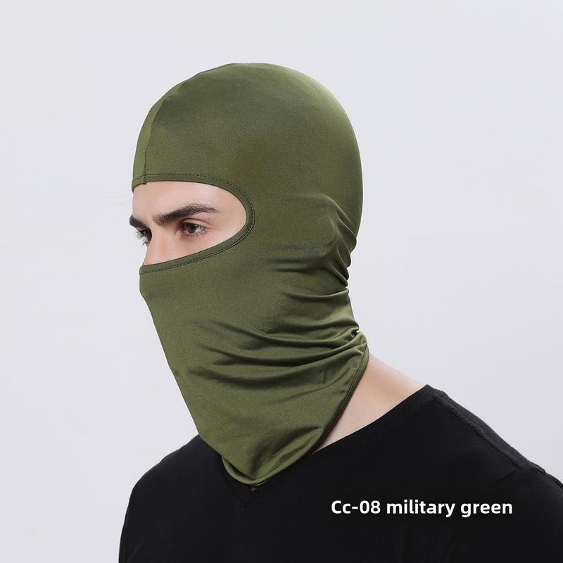 Summer Outdoor Sports Cycling Head Cover Ice Silk Sun Protection Mask Bicycle Motorcycle Windproof Dustproof Face Cover Head Cover 2