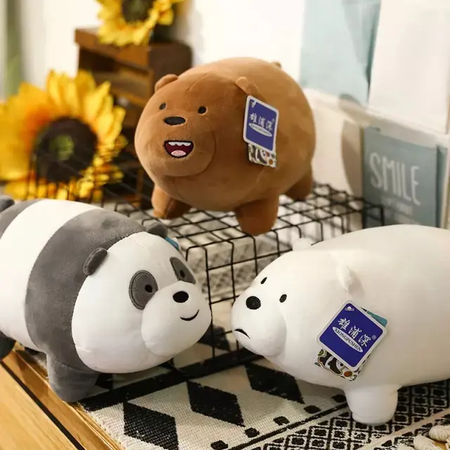 Búp Bê Gấu Naked, Chúng Tôi, Kích Thước 30cm, Gấu Naked Đứng, Sản Sẵn Thú Nhồi Bông Thú Bông Toy Đồ Chơi Phát Nhạc 0