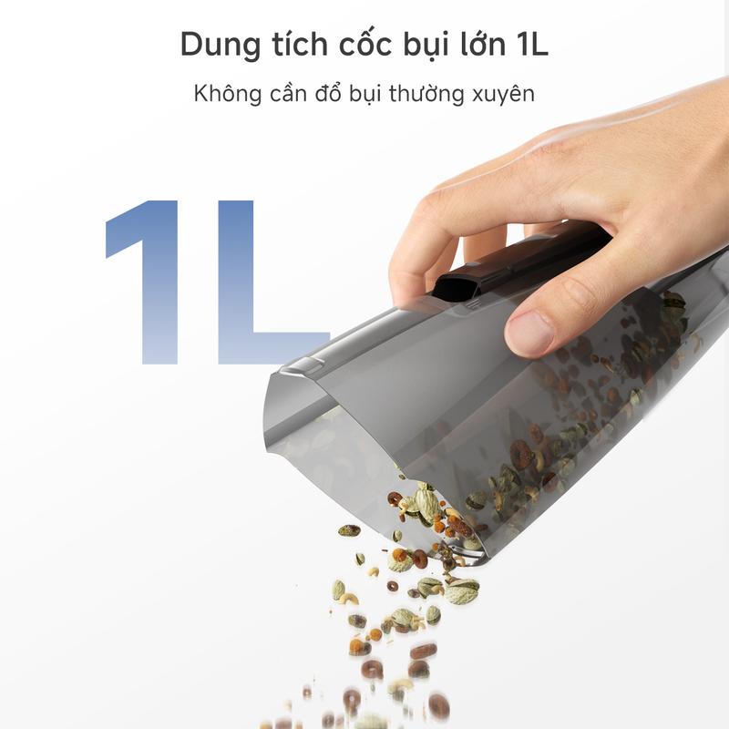 Product Introduction of FS Máy hút bụi gia đình Simplus XCQH014, lực hút mạnh 18000pa, 3 đầu hút thay thế, dây dài 4.5M Làm Sạch Dễ Dàng Bảo hành 1 năm chỉ đổi không sửa 15