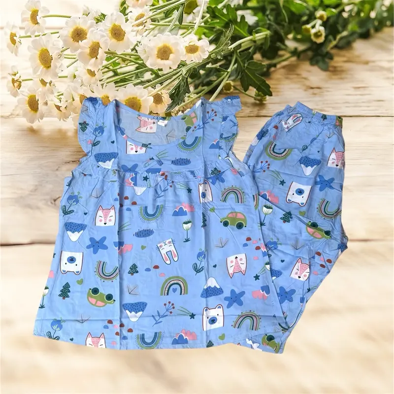 Size 3 (55 _60kg)BỘ TAY CÁNH TIÊN QUẦN LỬNG/có 2 túi Tole lanh 2 da người lớn Nữ 5
