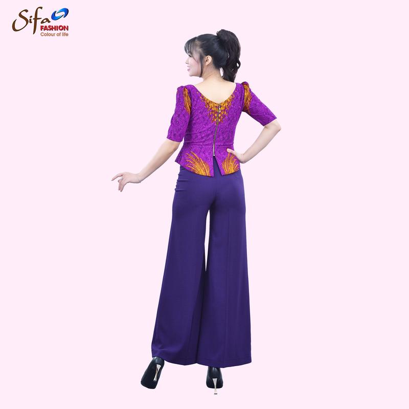 [Sifa Fashion] Quần lưng liền ống rộng UT23166 3