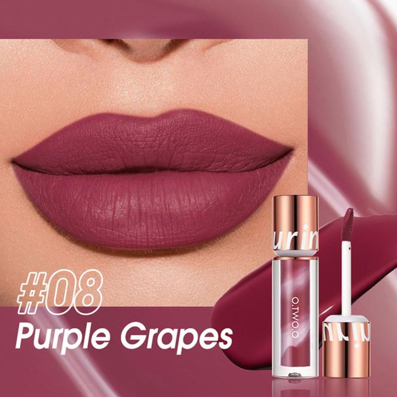 Product Introduction of 【TERSEDIA&COD】O.TWO.O Lipstik Matte Tahan Lama Tahan Air 24 Jam Tinta Beludru Pewarna Bibir Anti Lengket Lip Gloss Lipstik Cair Makeup Untuk Bibir Lipstick Kosmetik 29