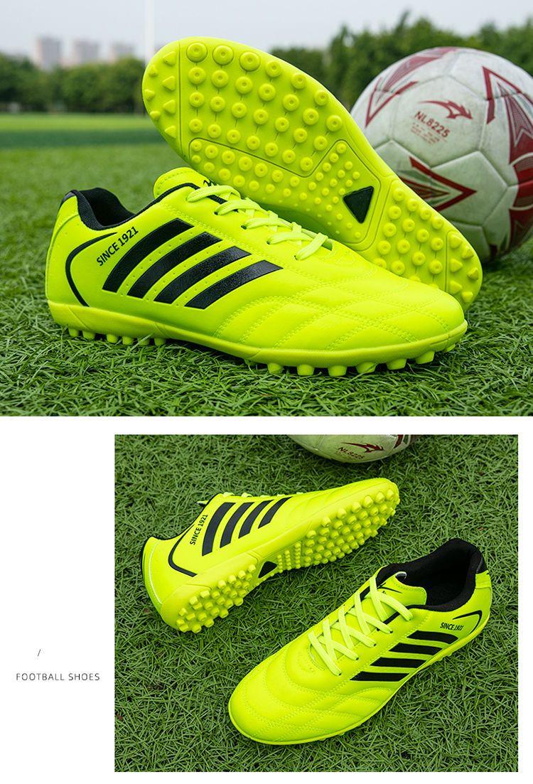 Product Introduction of Double Star Soccer Shoes Competition Special Adult Men Broken Spike Boys Primary School Girls Non-slip Training Professional Shoes Wear-resistant Slipper 37