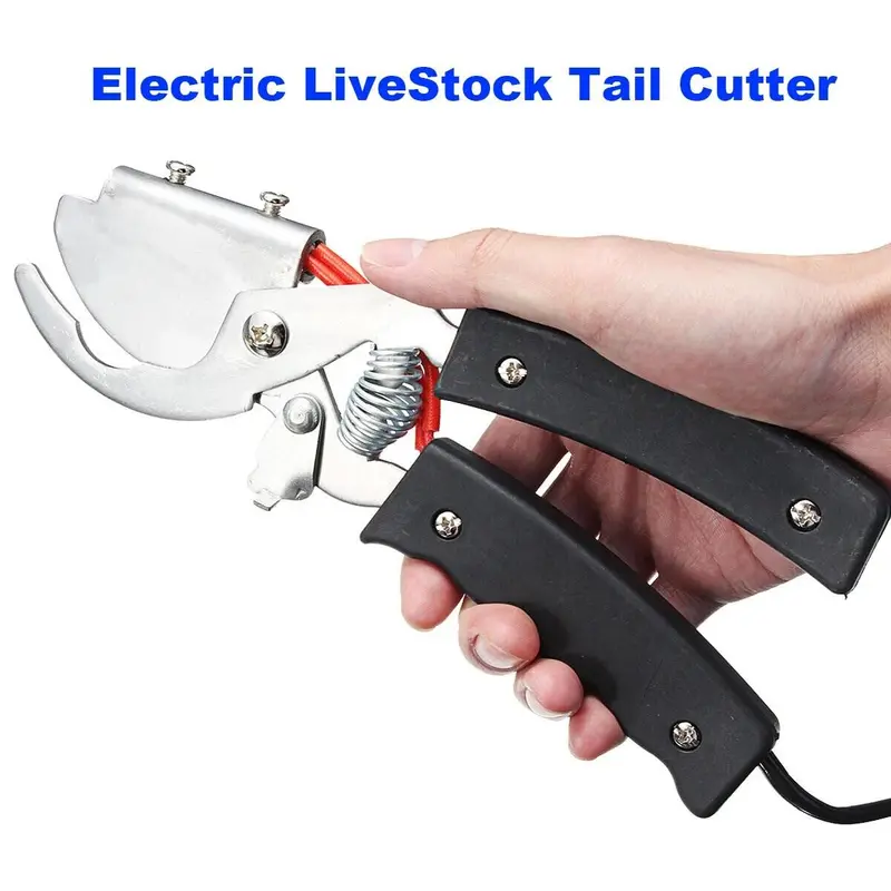 Máy cắt đuôi gia cầm bằng Điện Công suất 150w, 220v, Dụng cụ Cầm Tay Thích hợp cho lợn, chó chó chó chó, cừu và các vật nuôi khác, Dụng cụ cung cấp chăn nuôi, Đang giảm giá 3