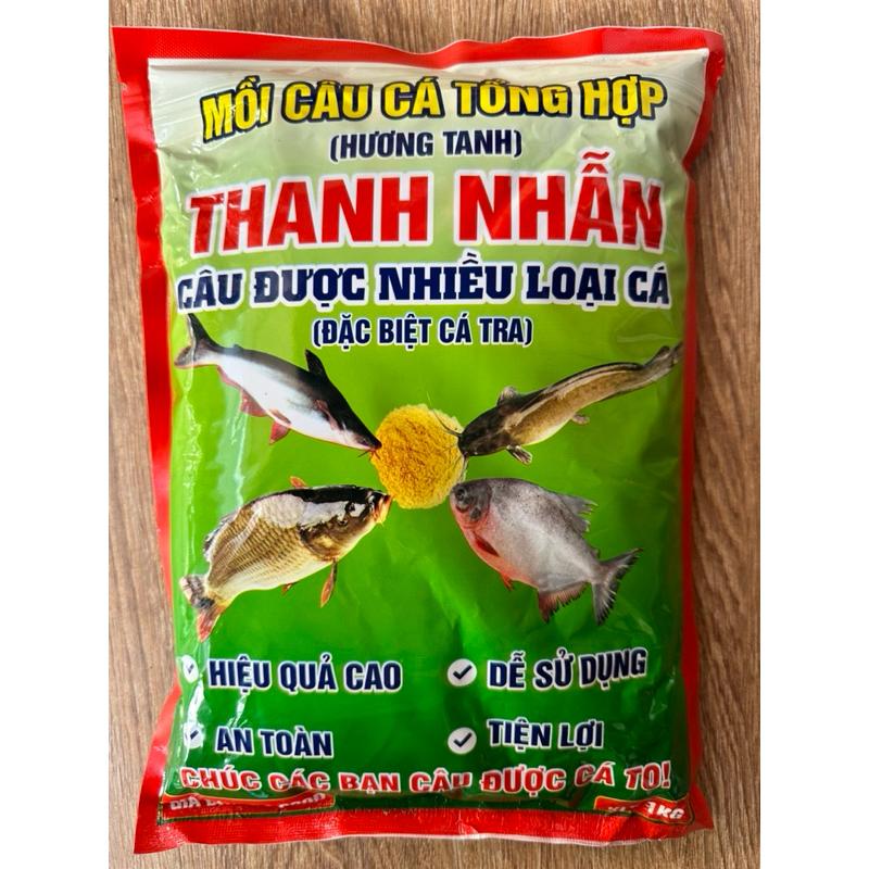 CÁM CÂU CÁ THANH NHẪN TANH MỒI TANH 1KG CHÍNH HÃNG