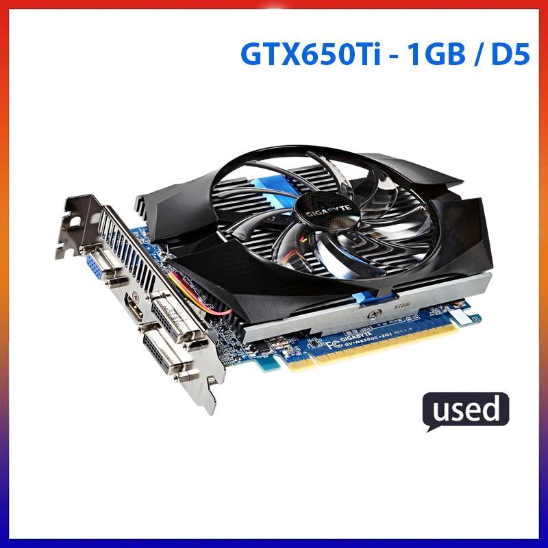 Card màn hình GTX650Ti | GTX650 1gb | 2gb DDR5 - Card VGA Zin chính hãng - Bảo Hành 1 Đổi 1