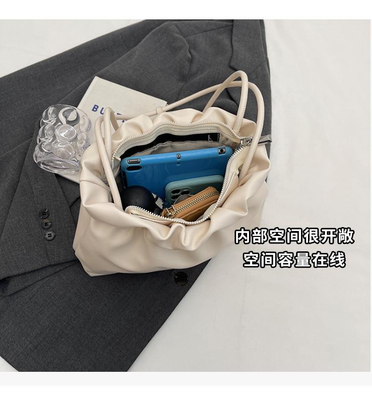 Product Introduction of Túi Nữ, Thiết Kế Đặc Biệt, Phong Cách Pháp, Hiện Đại Và Dễ Phối Đồ Túi Đeo Vai Xếp Ly, Thích Hợp Cho Du Lịch, Thời Trang, Hàng Mới Về Bag Tote 7