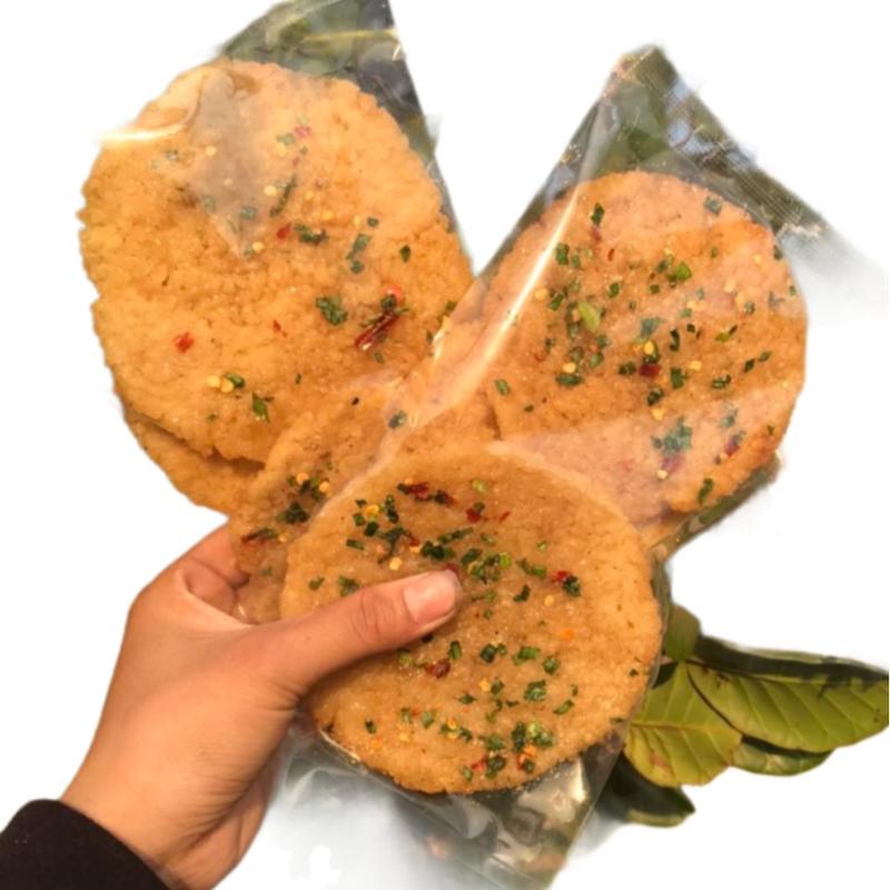 10 bich CƠM CHIÊN MẮM HÀNH Snack Cay Ăn Vặt Food com chay cháy