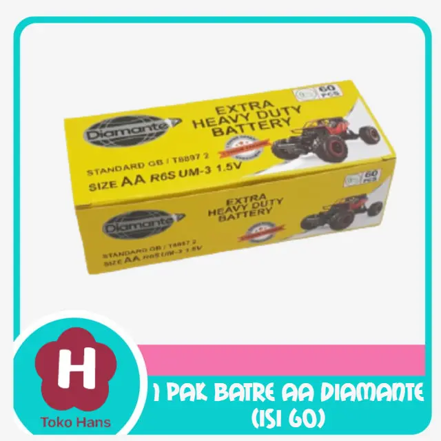 Battery Batre Baterai AA A2 Diamante murah