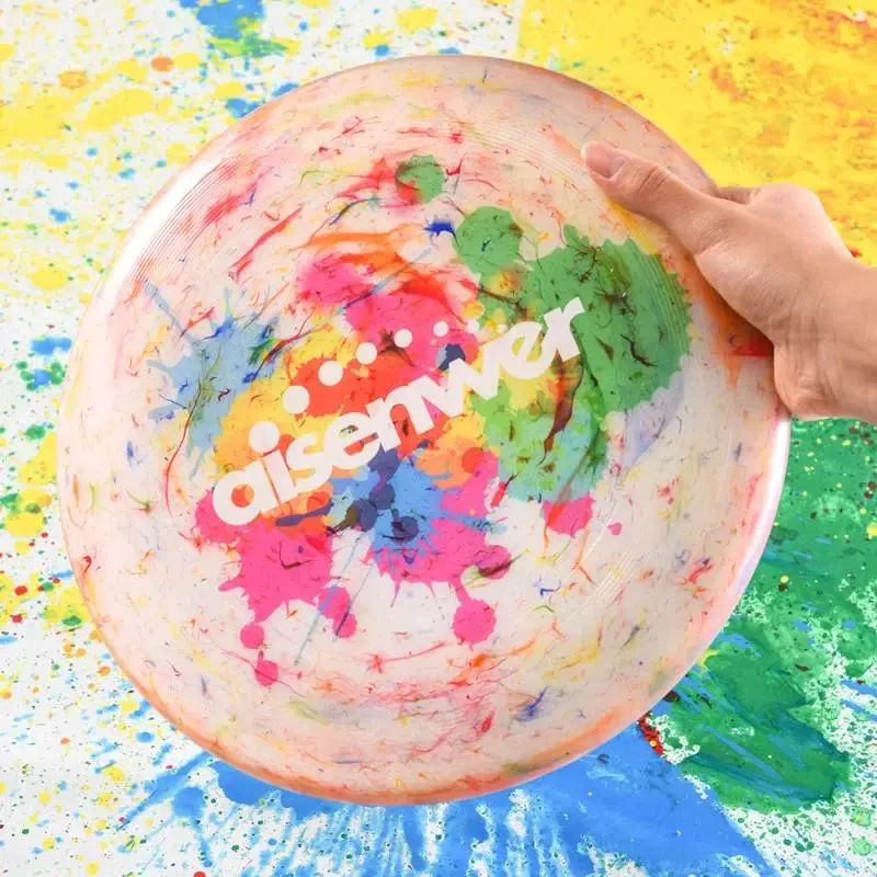 Blend Colors Flying Disc 175g Professional Ultimate Flying Disc Team Competition Young Children's Beach Graffiti Flying Disc