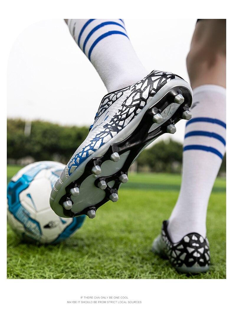 Product Introduction of Professional soccer shoes kids football sneakers men women adult cleats grass training Sports futsal shoes 42