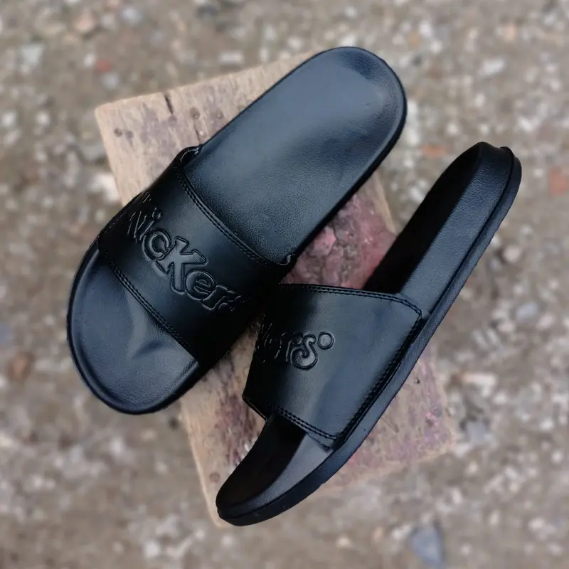 Sandal Pria Slop Big Size 44 45 46 47 48 49 50 Karet Anti Slip Sport Fashion Pria Sendal Casual Lebaran Ukuran Jumbo Shoes priamurah 1