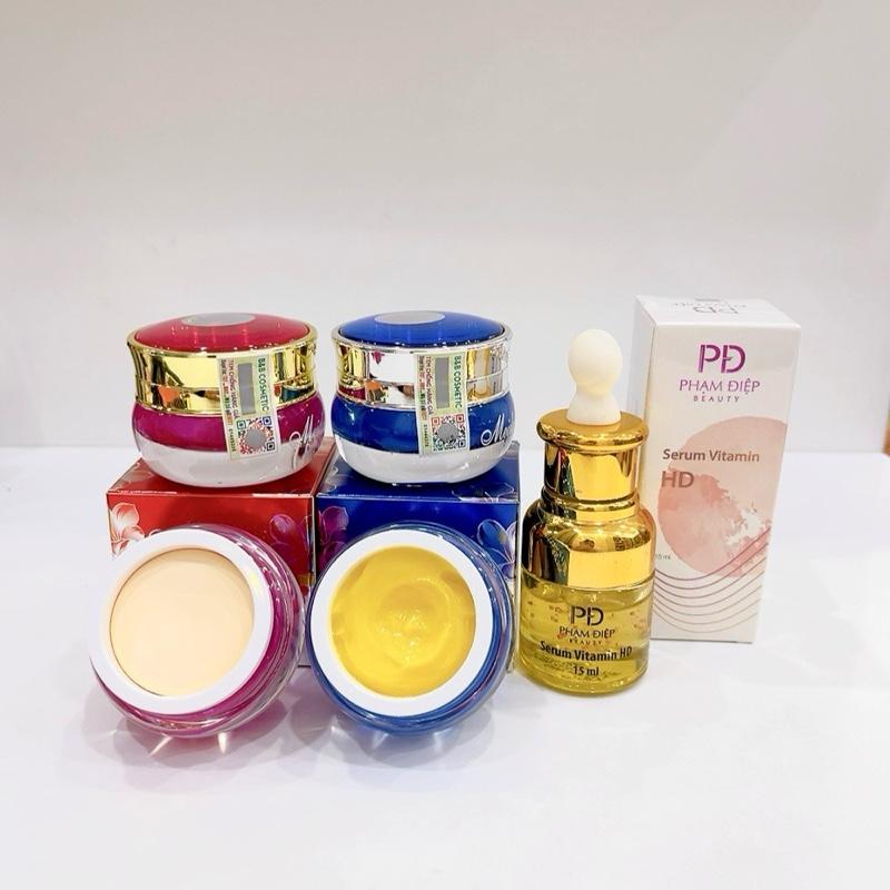 Kem face nhật mê du sii. Whitening BB và Serum HD Phạm Điệp chính hãng Làm Đẹp Da Skincare kemtai tao 5