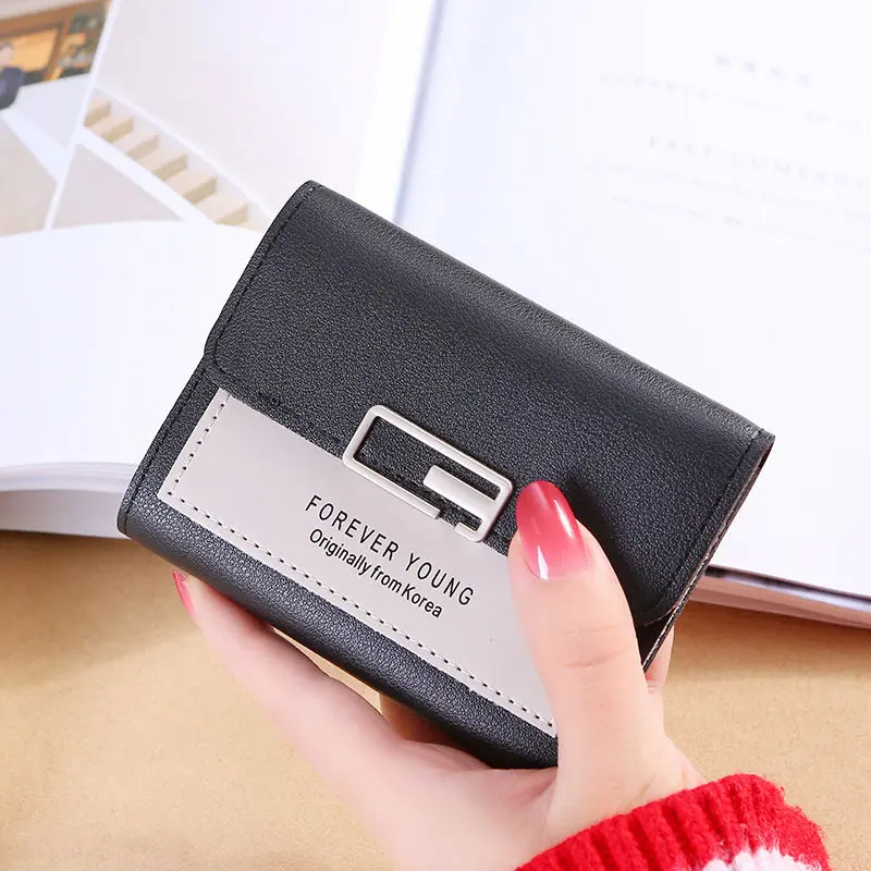 Ví nữ mini siêu đẹp - siêu xinh - Quảng Châu Wallet Hình Chữ Nhật Da 2