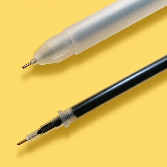 Combo 20 ruột bút ngòi bút mực gel ngòi 0.5mm chất lượng cao cấp màu đen đỏ xanh 5