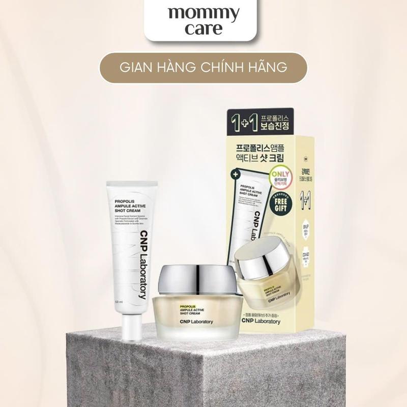 [Mua 1 Tặng 1] Kem Dưỡng Keo Ong CNP Laboratory Propolis Ampule Active Cream 50ml - Tặng 1 tuýp Kem Keo Ong CNP 50ml