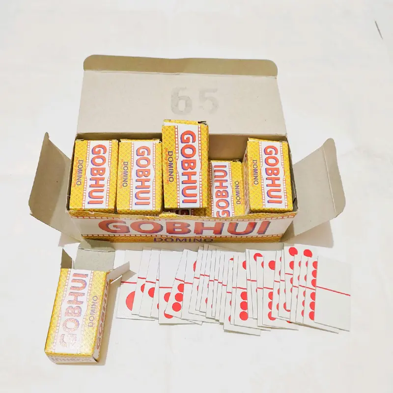 domino gobui kartu gaple isi 10 set 0