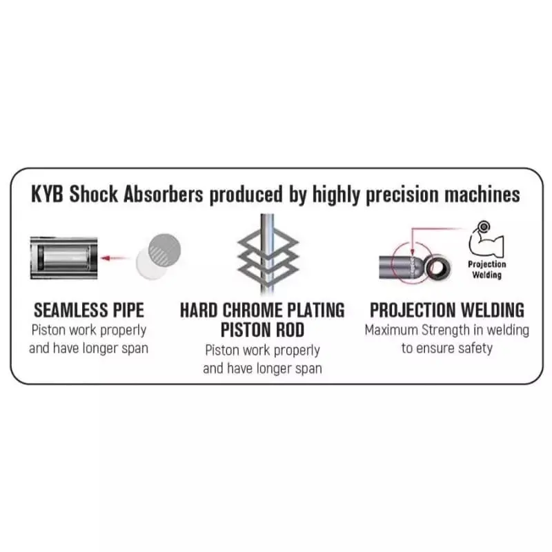 Shockbreaker KYB KAYABA PREMIUM MITSUBISHI COLT T120 ESPASS L300 BELAKANG ORIGINAL 5