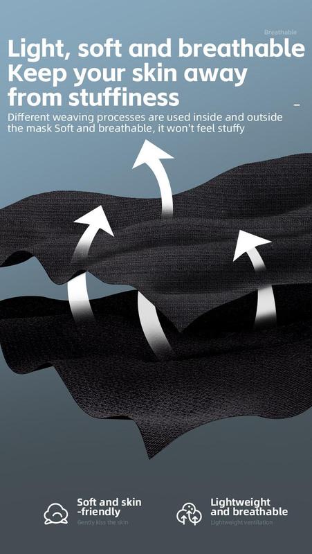 Product Introduction of ROCKBROS Motorcycle Face Mask for Men Women Breathable Anti-UV Full Face Cover Comfertable Cycling Balaclava with Glasses Hole 10