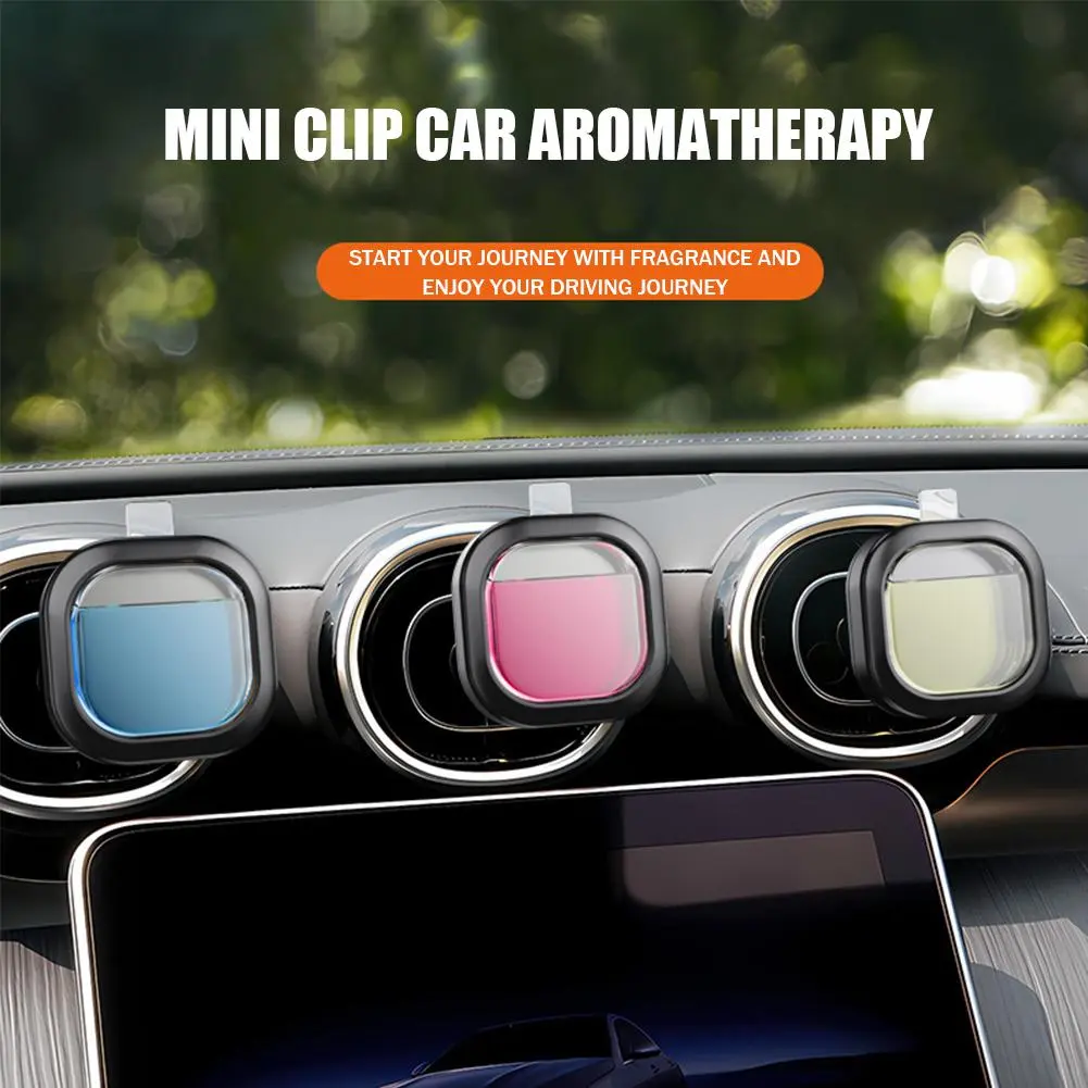 15ml Square Car Fragrance Oil With Creative Fragrance Long Lasting Air Conditioning Decoration