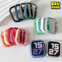 Frame Catatan Promo Colorful Hollow PC Case Cover Frame for Apple Watch Series 11/10 ...