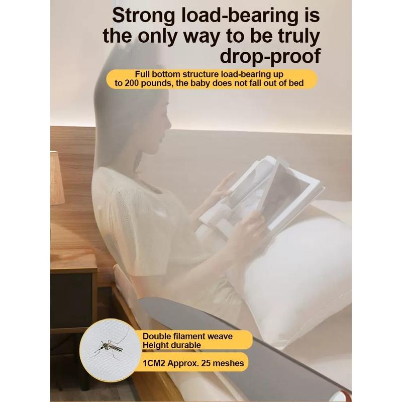 Product Introduction of Mosquito net household, yurt, baby anti-fall mosquito net, bracket thickening without installation, 18