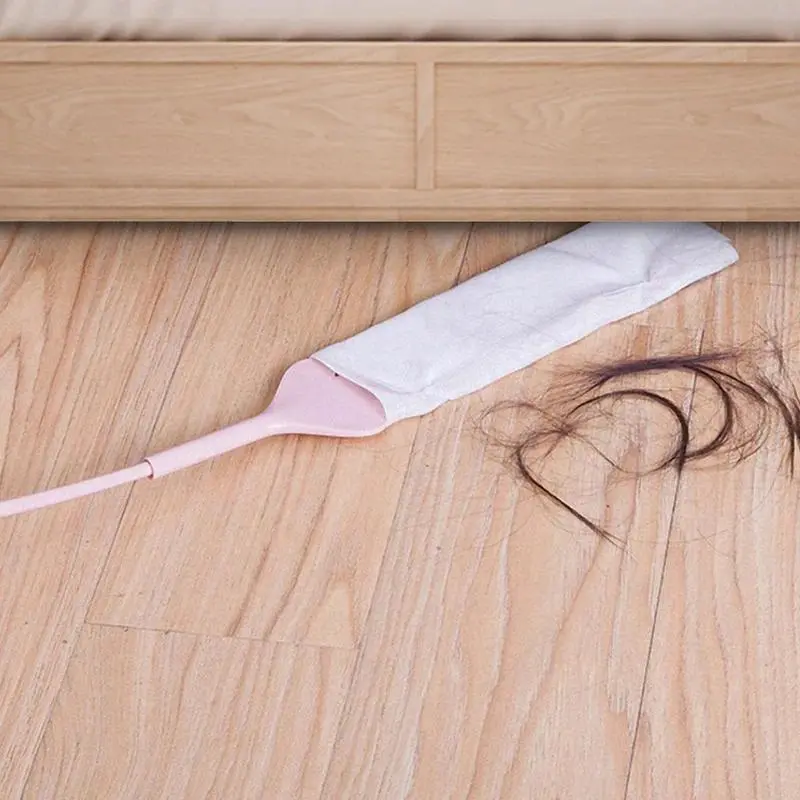 Extended Gap Brush To Sweep Dust Duster for Household Under-bed Cleaning To Sweep Wall and Roof Long-handled  Plastic Gap Brush