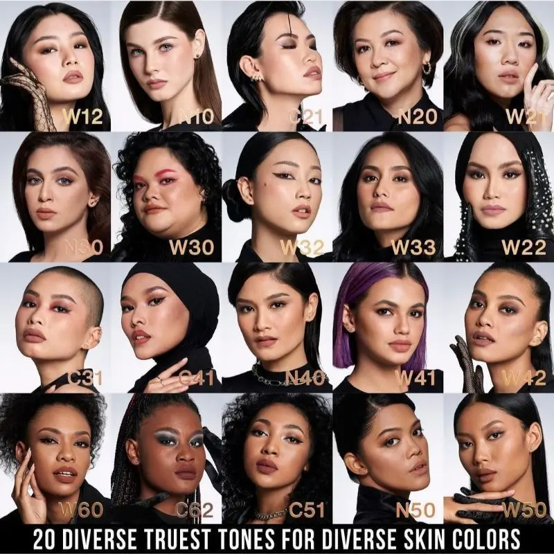 MAKE OVER POWERSTAY DEMI MATTE COVER CUSHION - cushion make over - bedak cair make over - bedak tahan lama Foundation Wajah Waterproof 4
