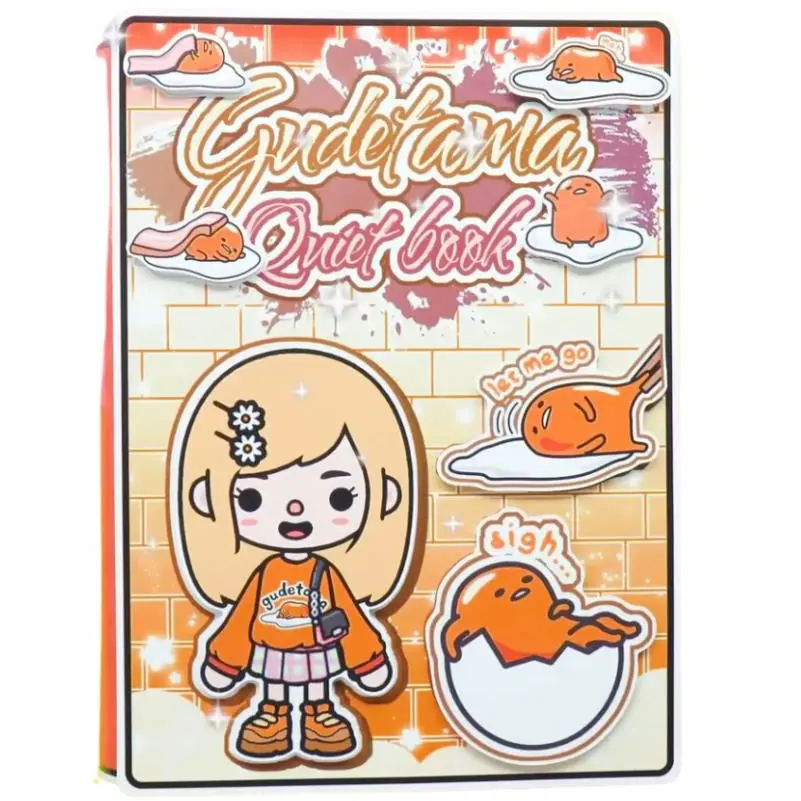 Học liệu ngôi nhà búp bê bằng giấy của công chúa tocaboca cắt dán thủ công đồ chơi của bé gái h29