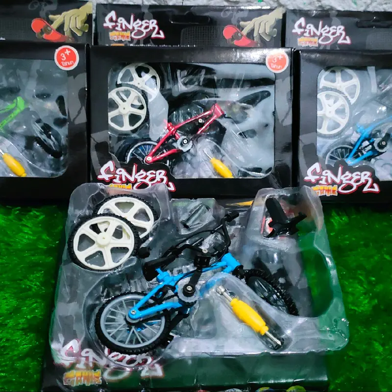 mainan Mini BMX finger - mini finger game bmx - BMX mini finger - mainan BMX JARI - DIE CAST BMX MOUNTAIN BIKE 0