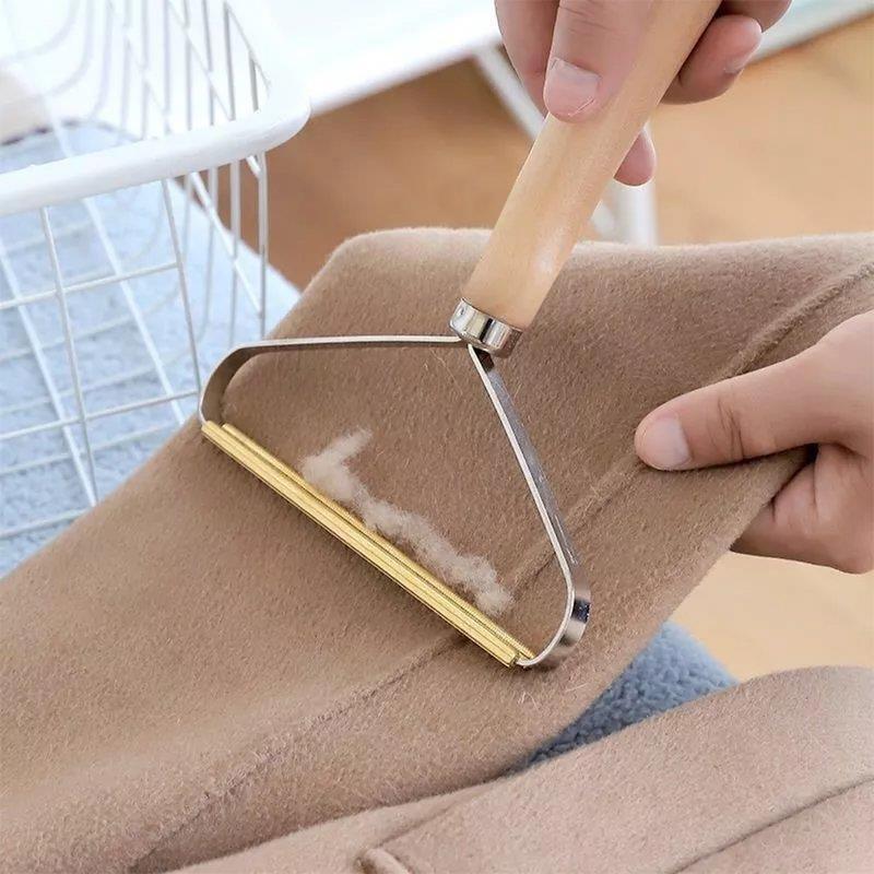 Dụng Cụ Cạo Lông Xù, Cạo Len Thừa, Vải Xơ Trên Bề Mặt Vải Tiện Lợi (Lưỡi Đồng Siêu Bén)