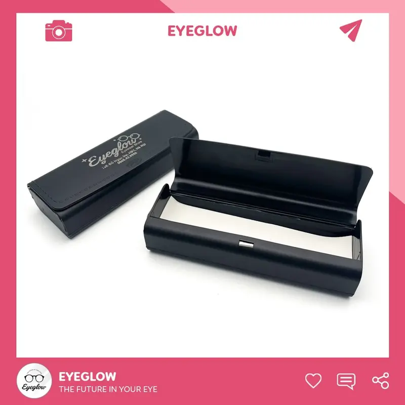 Hộp kính nhựa EYEGLOW thiết kế riêng đặc biệt kícḣ thước 154x54x33mm cao cấp EG2290 Nam Kiềng 3