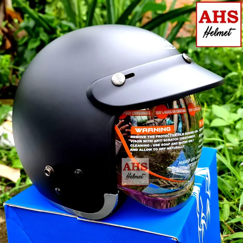 HELM RETRO INNER VISOR INJAK 06 NEW STANDARD SNI motorcycle 7