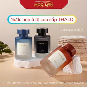 Nước Hoa Khuếch Tán THALO - Hương Thơm Tự Nhiên - Khử Mùi Ô Tô - Nhà Cửa - Văn Phòng-Dung Tích 120ml