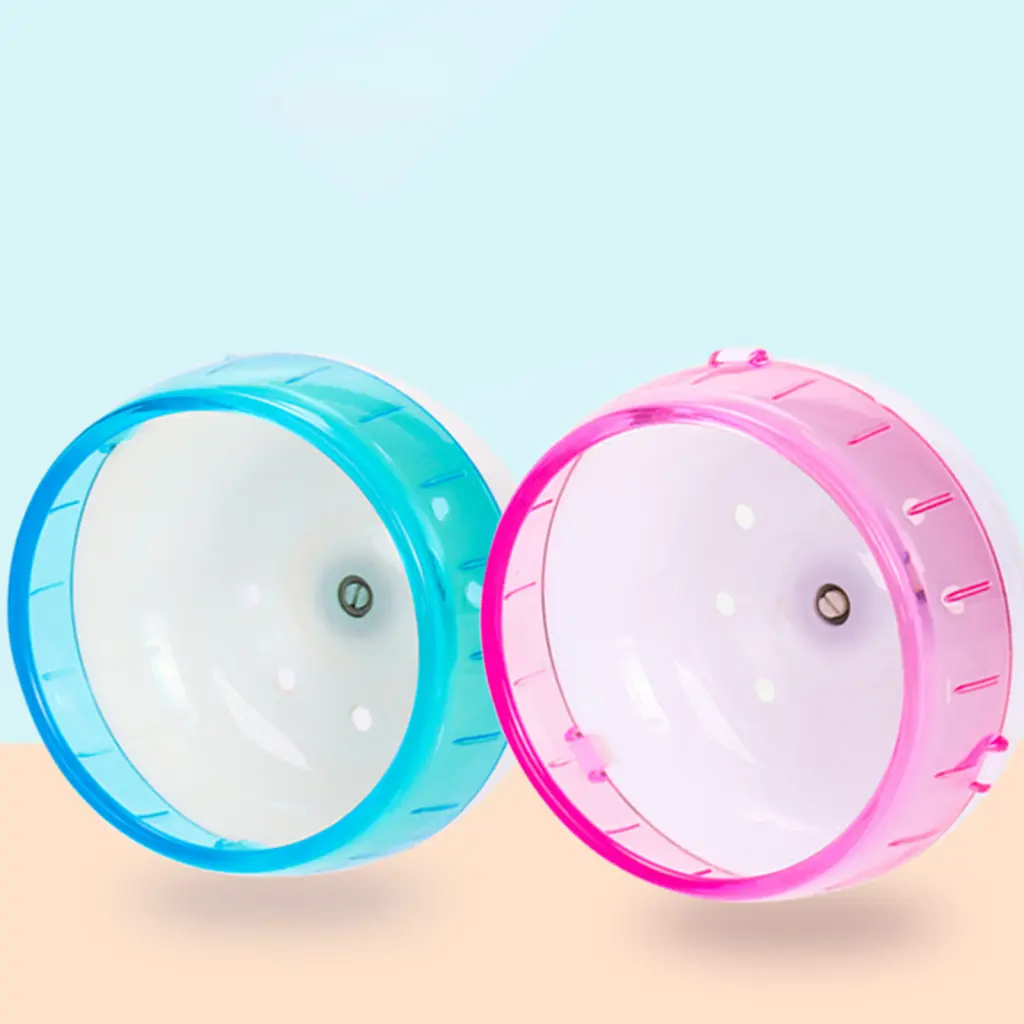 Rhoudve Small Animal Toy Bite Resistant Activity Venue Hamster Running Disc Toy Bite Resistant for Chipmunk