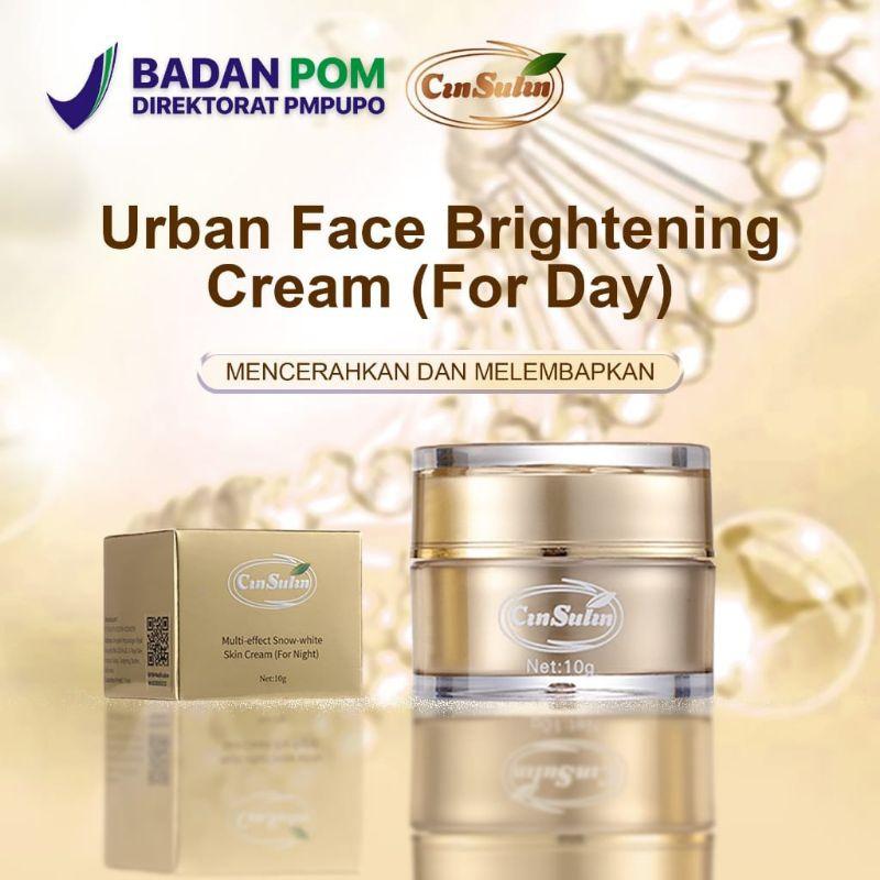 Product Introduction of Cinsulin Paket 3in1 Cream Siang & Cream Malam + Bubble Cleanser Urban Face Brighten Cream - Mencerahkan, Kotoran Membersihkan Perawatan Wajah Kusam Hitam Memudarkan 35